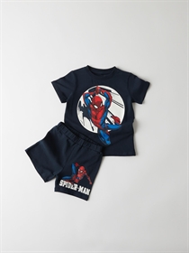NAME IT Spiderman Natsæt Now Dark Sapphire